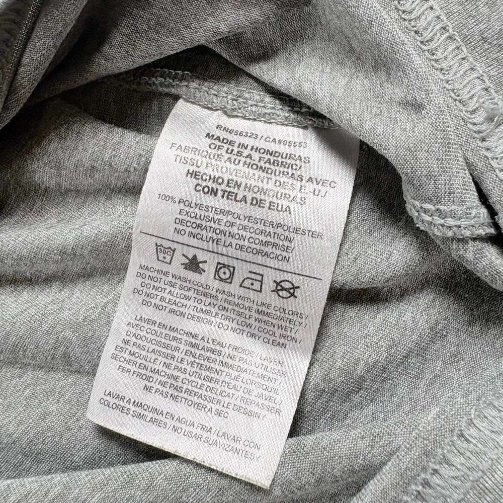Nike Dri-FIT T Shirt Mens XXL Gray Athletic Gym Training Logo Tee